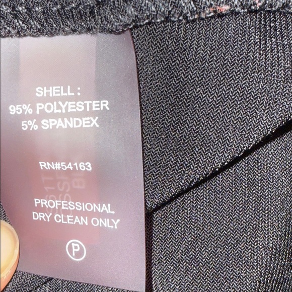 Calvin Klein Sleeveless Black Tank Top Polyester Blend Women’s Size P (Small) - Picture 6 of 6